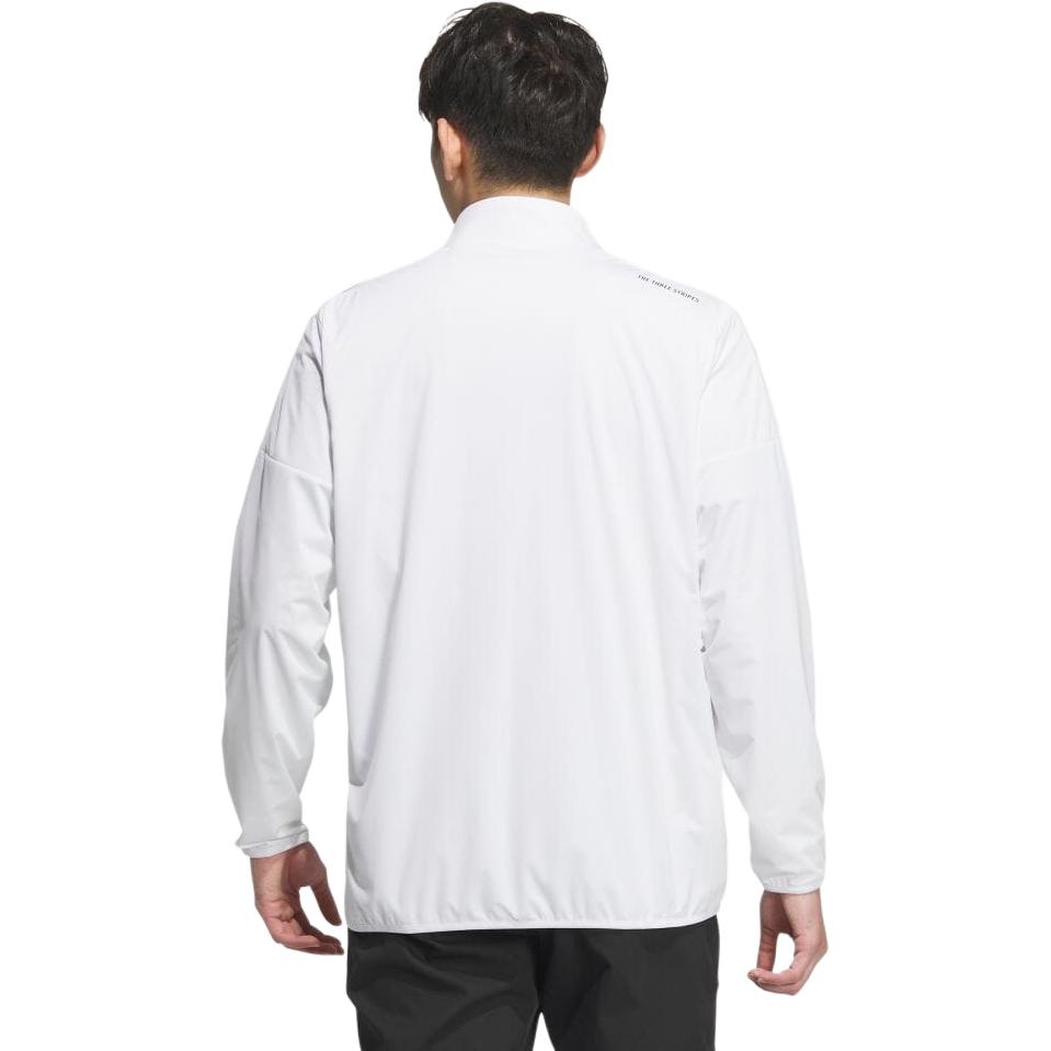 Adidas Rdy Retro Sports Stand Collar Jacket Striped Zipper Windbreaker Long Sleeve Jacket Men Jackets White IM6435