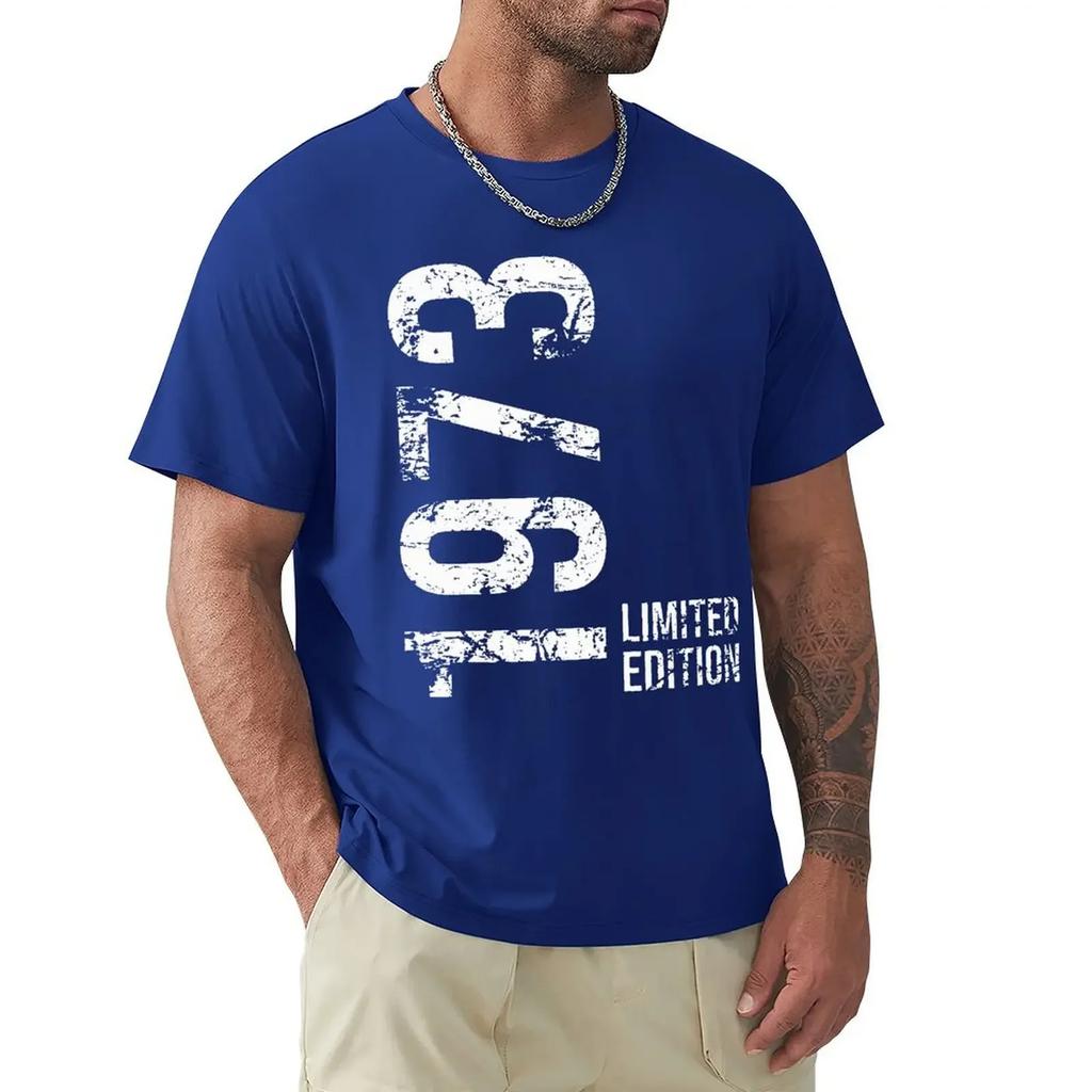 Novinka 50. 50 let Retro Vintage 1973 Trička Grafická Bavlna Streetwear Krátký Rukáv Narozeninové Dárky Letní Styl Tričko Muži