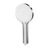 New 12CM Big Panel Handheld Shower Head 3 Functions Pressurized Water Saving Shower Head Faucet Replacement Bathroom Accessories