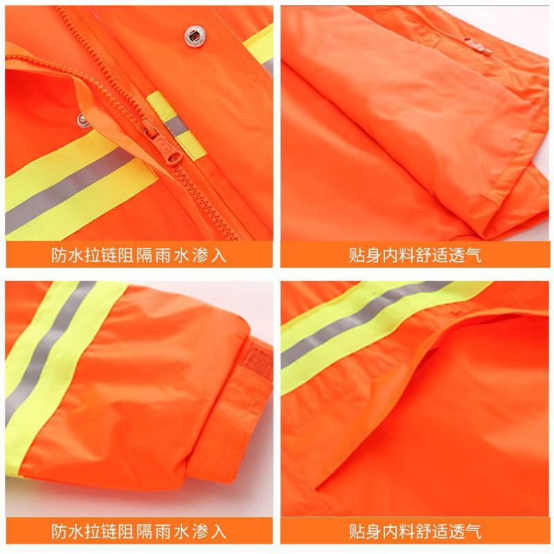 Manufacturer wholesale sanitation split raincoat rain pants set, traffic road administration outdoor greening garden labor protection raincoat