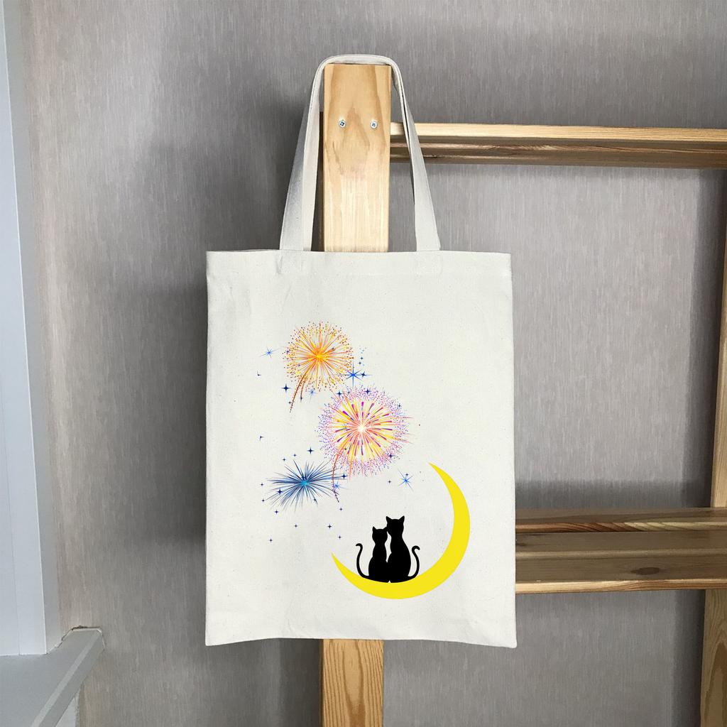 תיק בד ידידותי לסביבה ורב-תכליתי - מושלם לקניות, אחסון וספרים