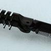 1Pc 2 In 1 Travel Portable  Hair Comb Folding Anti-Static Plastic Comb Hair Brush Compact Pocket Hair Comb