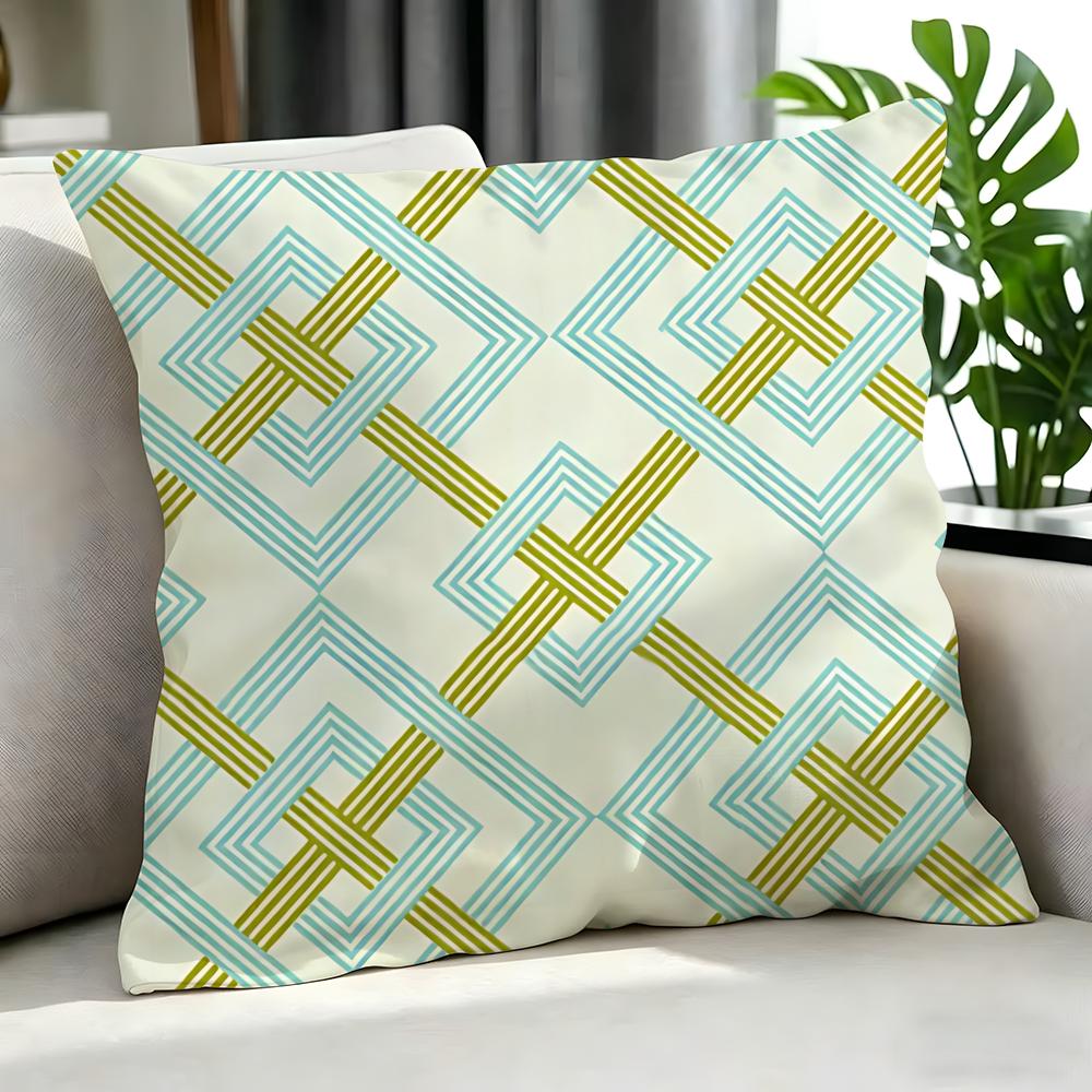 Plant Bamboo Cushion Cover Cushion Cover Set Pcs X X X Pillowcase Decorative Sofa Home Decor