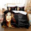 3D Print Lara Fabian Bedding Set Single Twin Full Queen King Size Bed Set Adult Kid Bedroom Duvetcover Sets