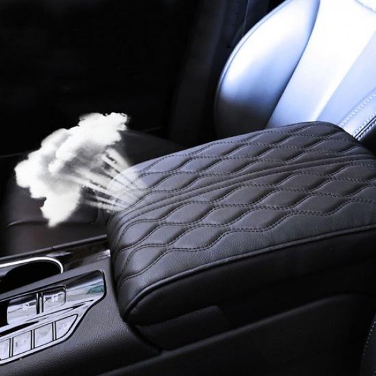 Car Armrest Pad Cover Auto Center Console Box Pu Leather Cushion Mat Universal