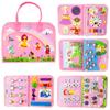 Felt Learning Early Education Board Felt Children Diy Busy Board Montessori Children'S Puzzle Teaching Dress And Tie Shoelaces