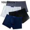 Europa Große Größe Herren Unterwäsche Höschen Boxershorts Modal Unterhose Junge Unterwäsche Untershorts Einfarbig Knickers SML XL 2XL