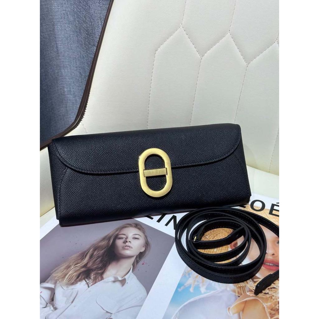 Haute Couture Leather Pig Nose Woc Wallet Palm Pattern Cowhide Hand Grab Bag Crossbody Women's Bag Clutch