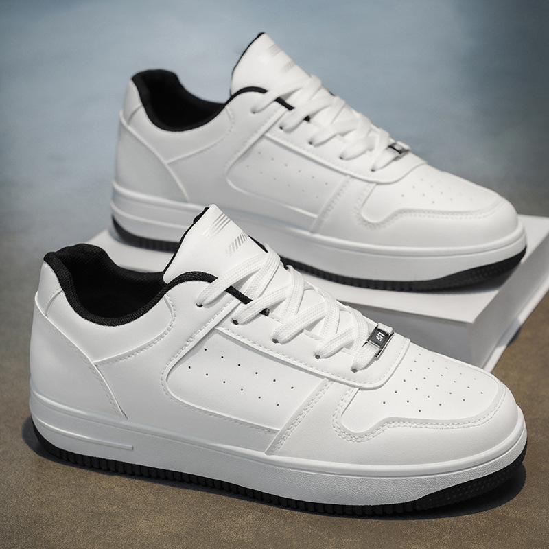 Men's Shoes Autumn New Breathable Boy Student Versatile Platform Sports Leisure Low-top Board Shoes for Men