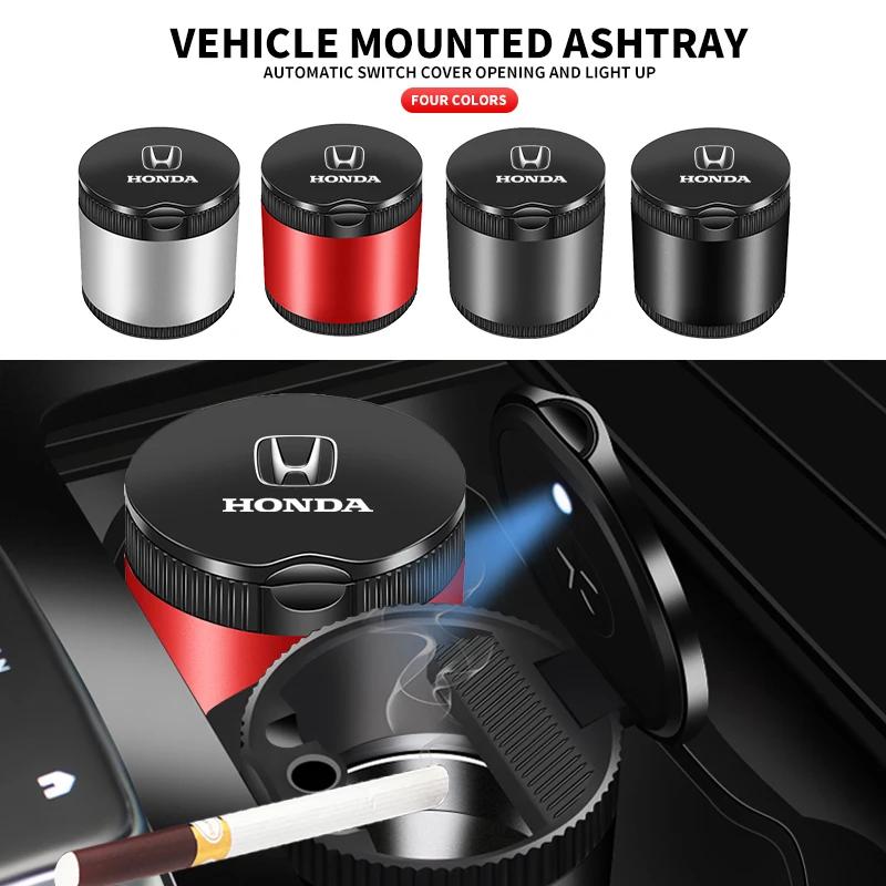 DPPQP1 Car Cigarette Ashtray Cup With Lid Portable Detachable Vehicle Ashtray Holder Box For Honda civic accord cr-v fit crosstour