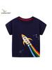 Jumping Meters Boys' Short-Sleeve T-shirt - British Style, Spring New Arrival