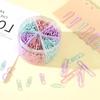 600Pcs Paper Clips, 1.1" Medium Macaron Colored Paper Clip,  Paperclips for Office School Supplies and Personal Use