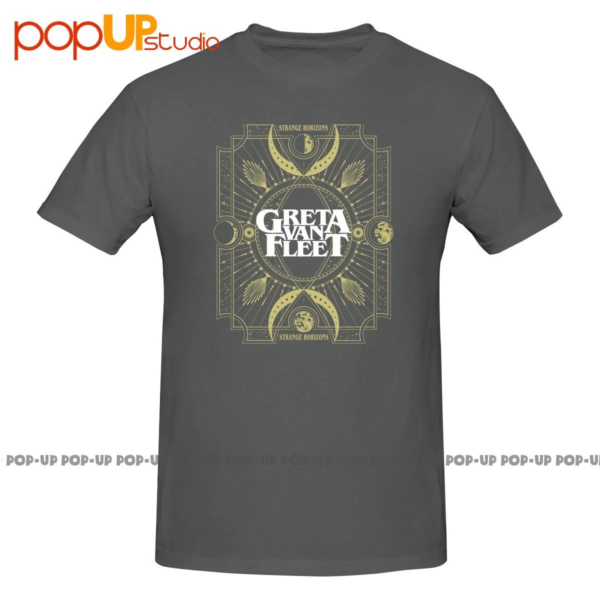 

Greta Van Fleet Strange Horizons 2021 Tour Shirt Tshirt Tee Pop Trendy Natural Best Quality 4XL