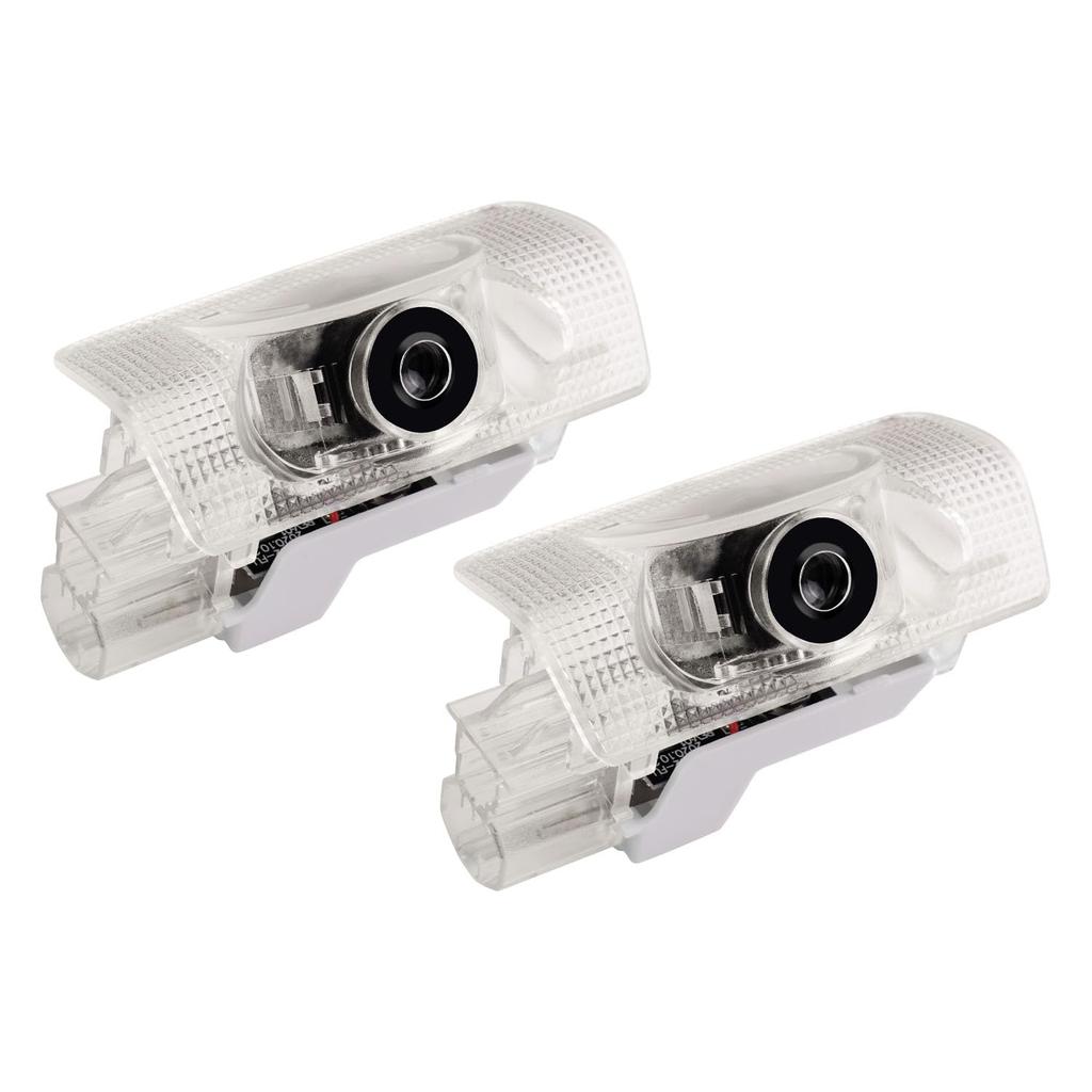 Virauto LED Courtesy Lamps with Laser Logo for Toyota Crown SH35 Welcome Footwell High Genuine Easy Car Increased Pure White Driver Passenger