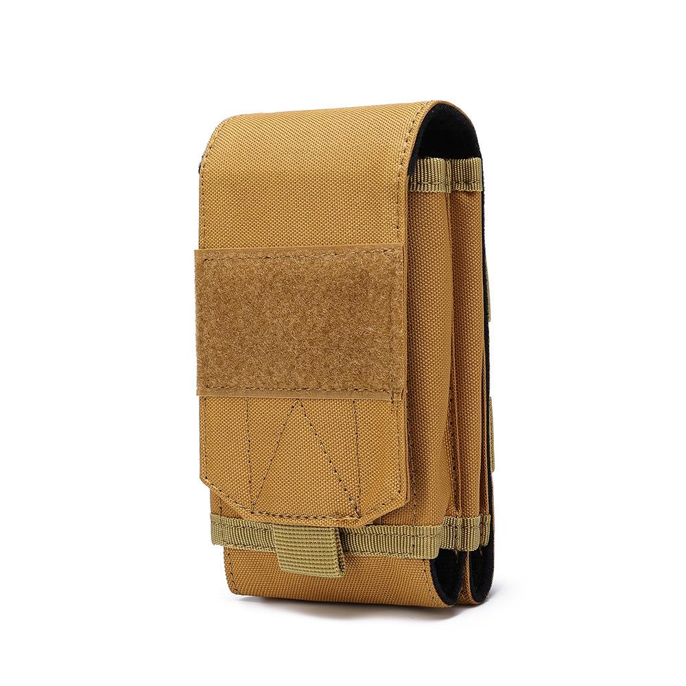Double Molle Laser Cell Phone Pouch Tactical Belt EDC Pouch Holder Waist Accessories Bag Outdoor Camping Mobile Phone Pack Bag