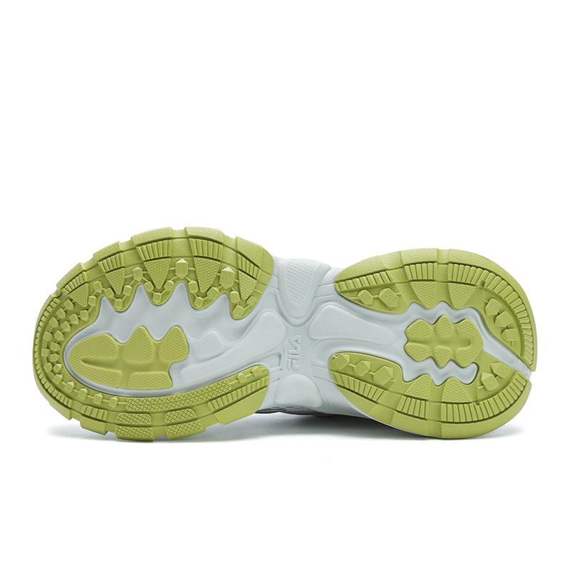 Fila Truffle Mushroom Shoes Versatile Trendy Fashionable Personalized Sports Casual Low-Top Running Shoes Men Sneaker Gray White F12M521112FFB
