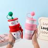 New Fashionable Household Stainless Steel Thermos Cup, Simple and Creative Coffee Cup with Lifting Rope, Cute and High-value Gift Cup