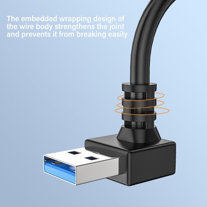 USB 3.0 Extension Cable USB Cable High Speed 3.0 USB Extender Cord Male To Female Data Transfer 5Gbps for Mouse