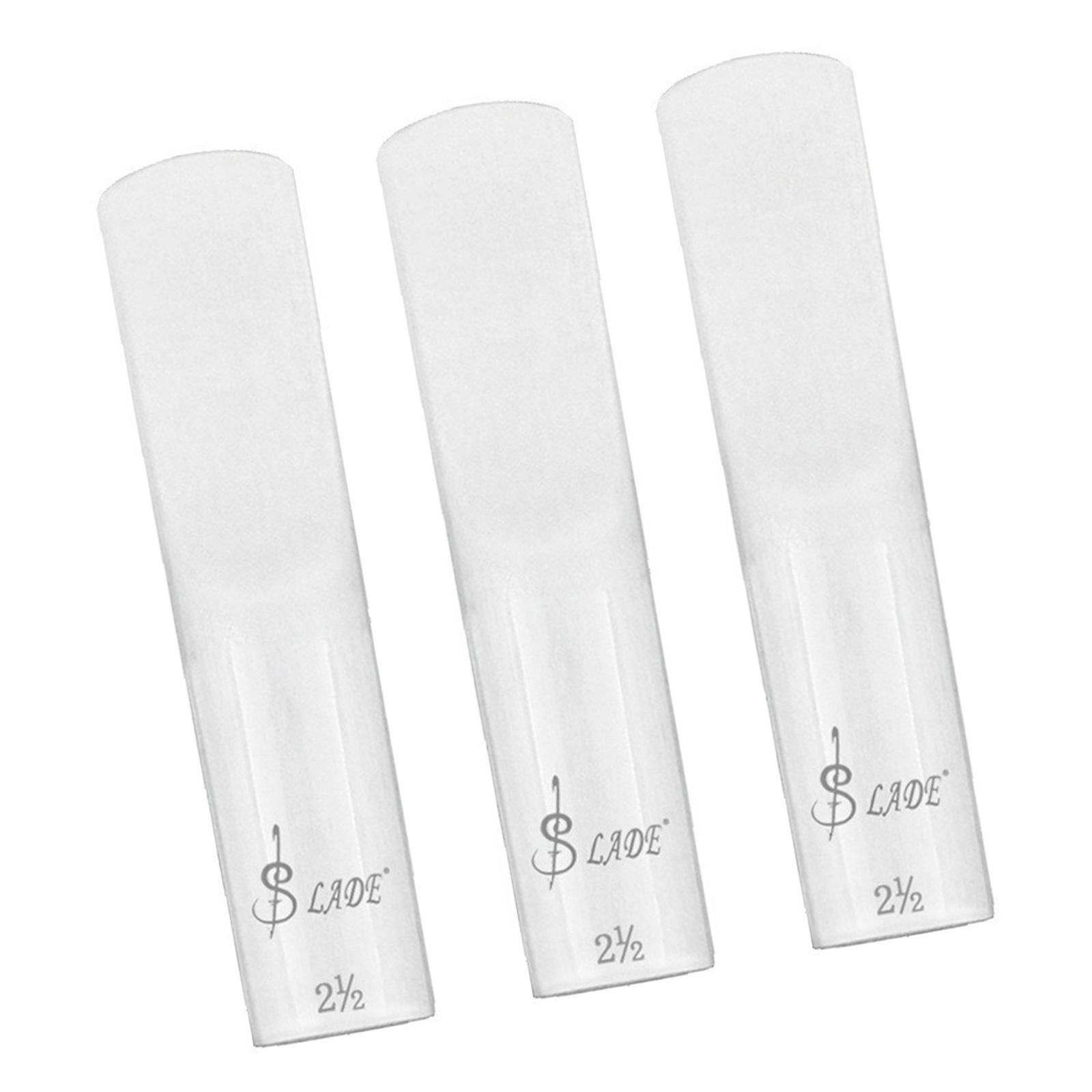 

3 Pack Multifuntional Sax Reed Mouthpiece Reed Professional Saxophonist Reed Suitable for Various Playing Occasions A
