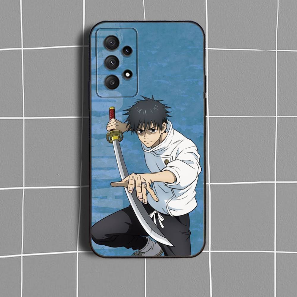 O-Okkotsu YutaS Phone Case For Samsung Galaxy A73,31,32,72,41,53,52,71,22,5G,Note,J7,8,9 Soft Black Cover