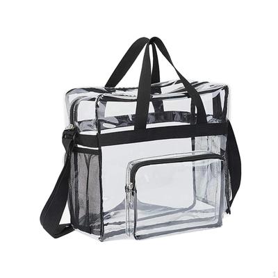 Clear Shoulder Bag Bags Women Casual Purse Adjustable Transparent Handbag PVC for Concert