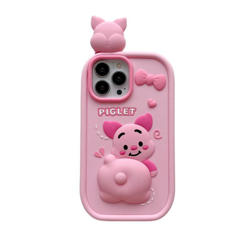 Premium Pigskin 3D Phone Case for iPhone 17/16 Pro Max/15 Air
