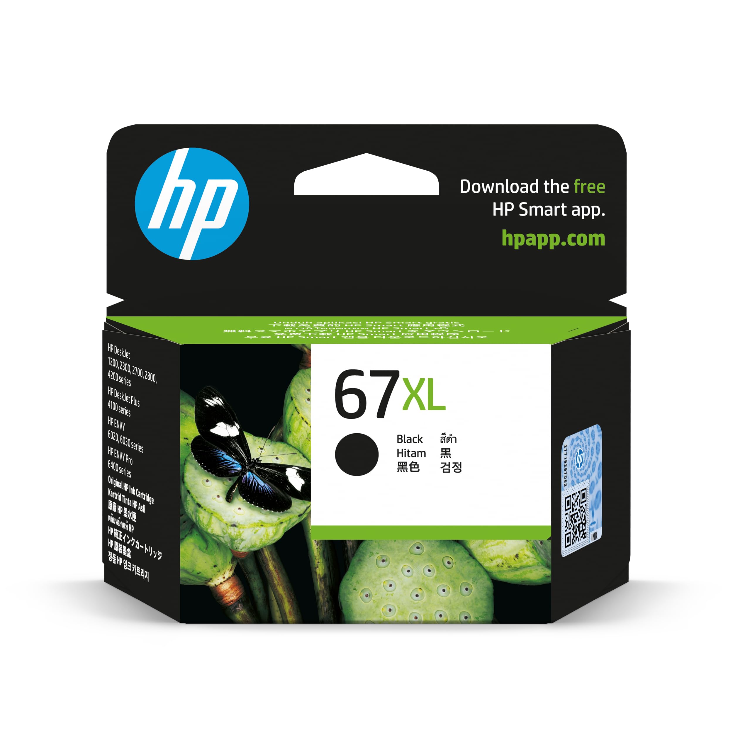 

HP 67 XL Genuine Ink Cartridge Black 3YM57AA 3YM57AA []