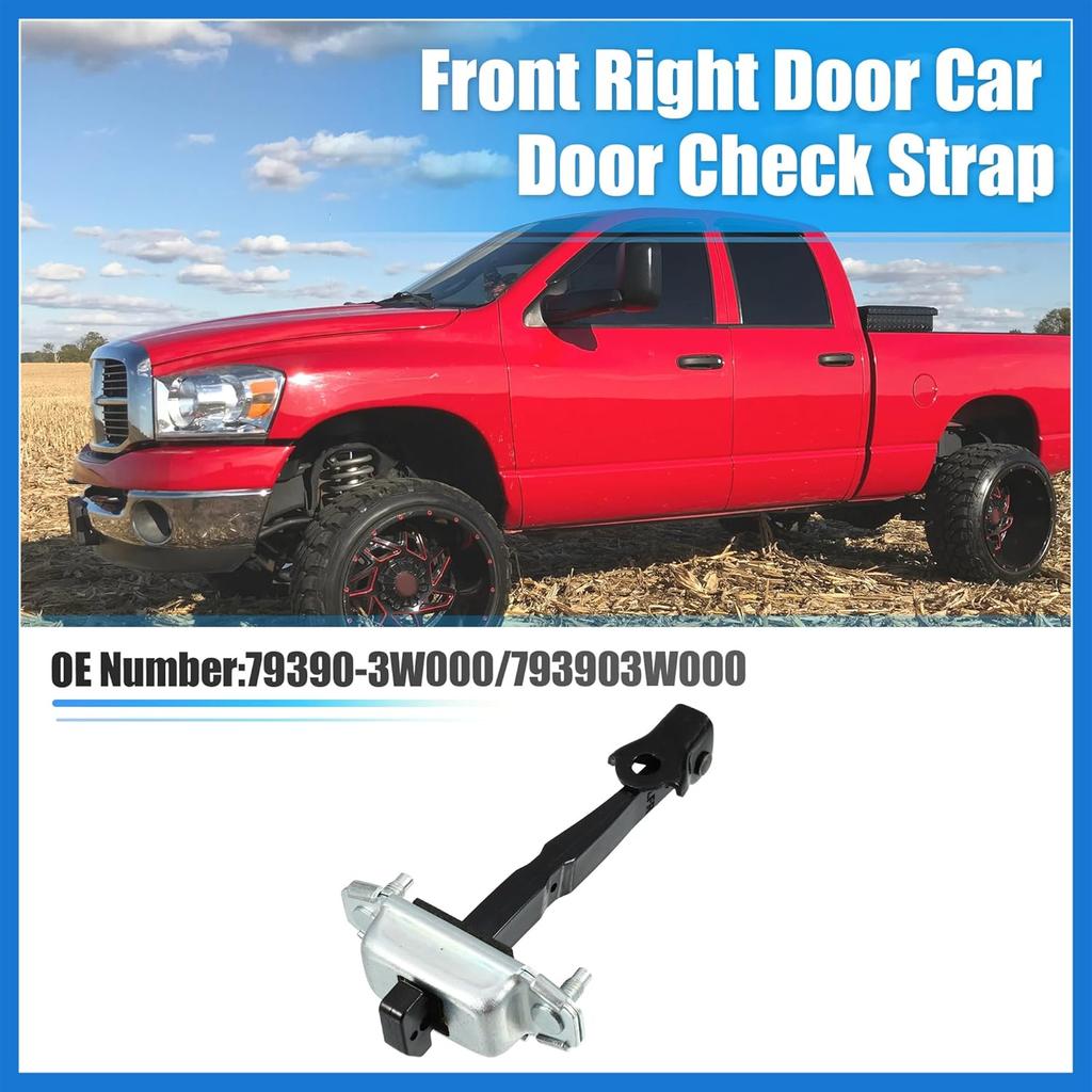 Front Right Door Hinge Check Arm Stop Strap Fit for Kia Sportage 2011-2016 No.79390-3W000/793903W000 - Pack of 1 Auto Accessories