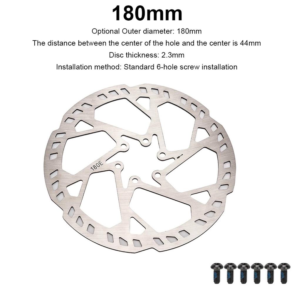 Bicycle Disc Brake Rotor 160/180/203mm Thickness 2.3mm Bicycle Rotor Electric Scooter Rotor Bicycle Brake Rotor Bicycle Parts