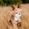 Lifelike Stuffed Animal Deer Plushies Cute Baby Sika Deer Plush Toy Soft Doll Girl Boy Gift