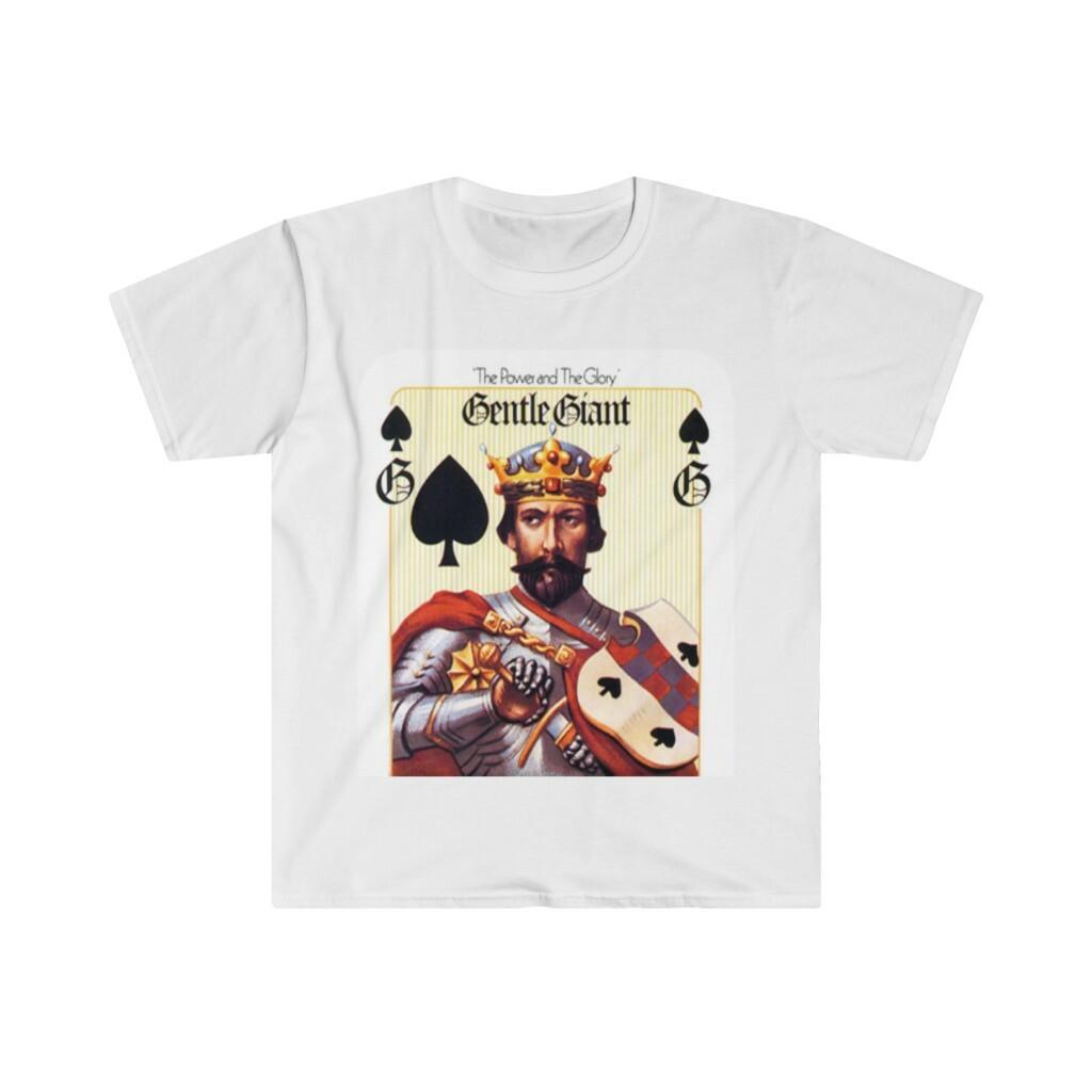 Soft Cotton T-Shirt Mens Womens Tees Top. Gentle Giant. The Power And The Glory L