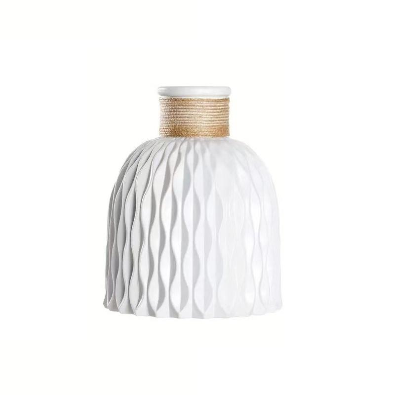 Plastic Flower Vase,Faux Ceramic Vase For Home Decoration Flower Arrangements,Home Decor,Flower Vase,Centerpiece,Table Decor