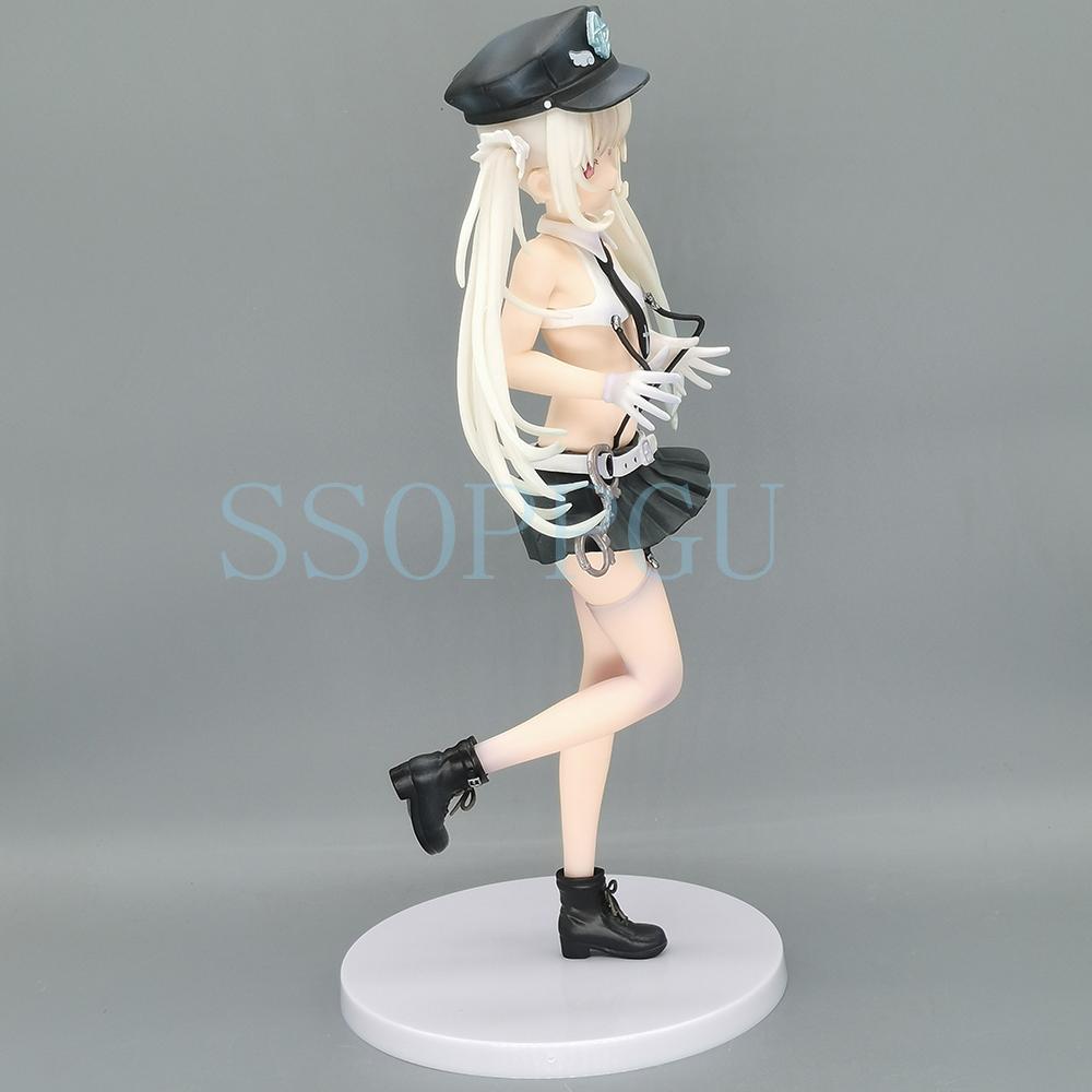 23cm UnionCreative Design Figure Angel Cop Police Elle Anime Girl Action Toy Statue Collection Model Doll COCO PVC Rurudo Poseable Articulated Scale