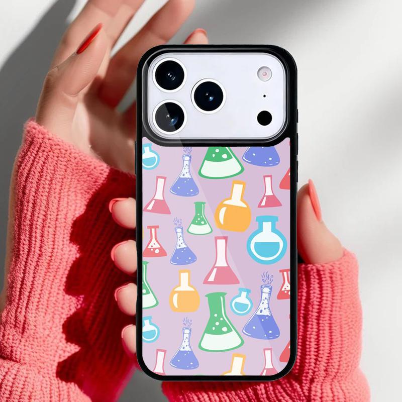 Biology and Chemistry Phone Case for iPhone 17 16 15 14 13 Pro Max Back Cover for 12 11 Pro Coque