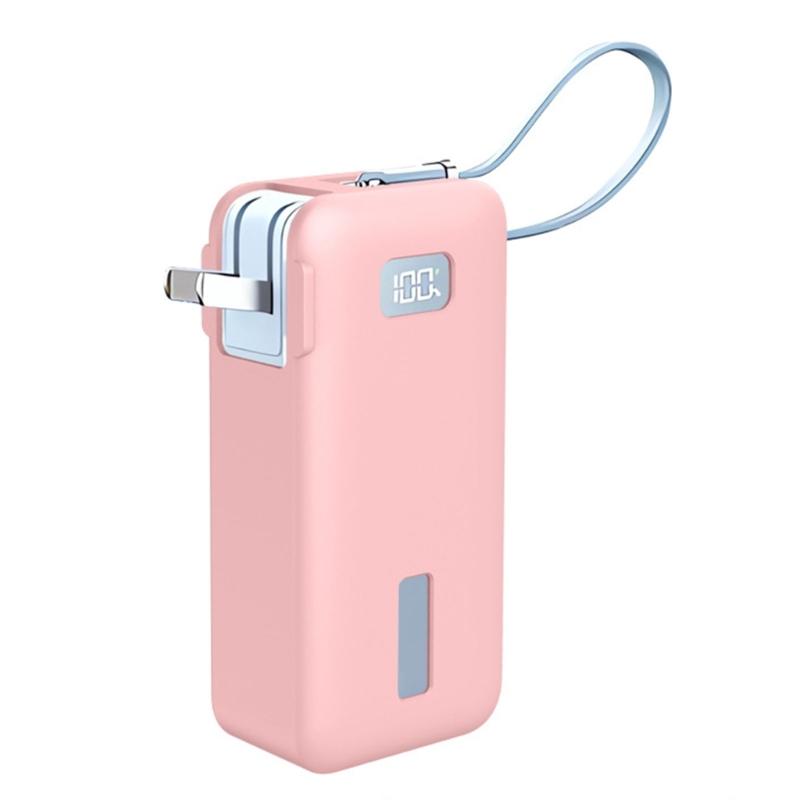 Starke Schutzhülle Stoßfest & Stilvolle Designs Aufbewahrungstasche Leicht zu Tragen für Anaker 10000mAh 3-in-1 Powerbanks