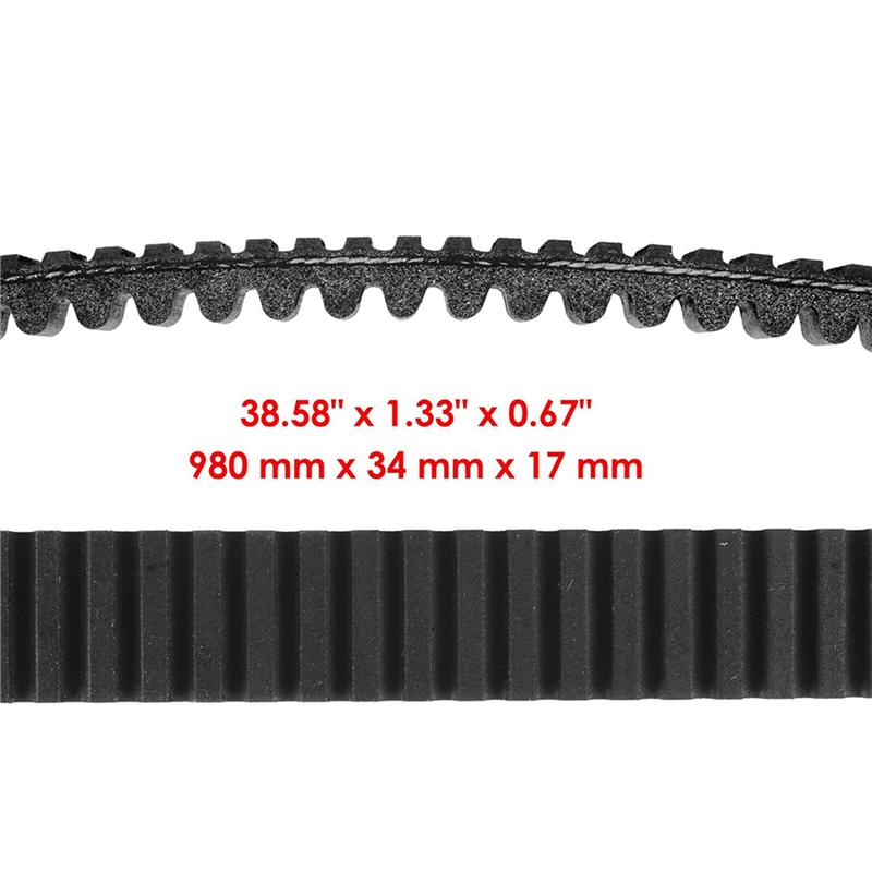 A16P-3X ATV UTV Drive Belt For Can-Am Can Am Canam Maverick 1000R Renegade 1000 500 Commander 1000 800R 420280360 715000302