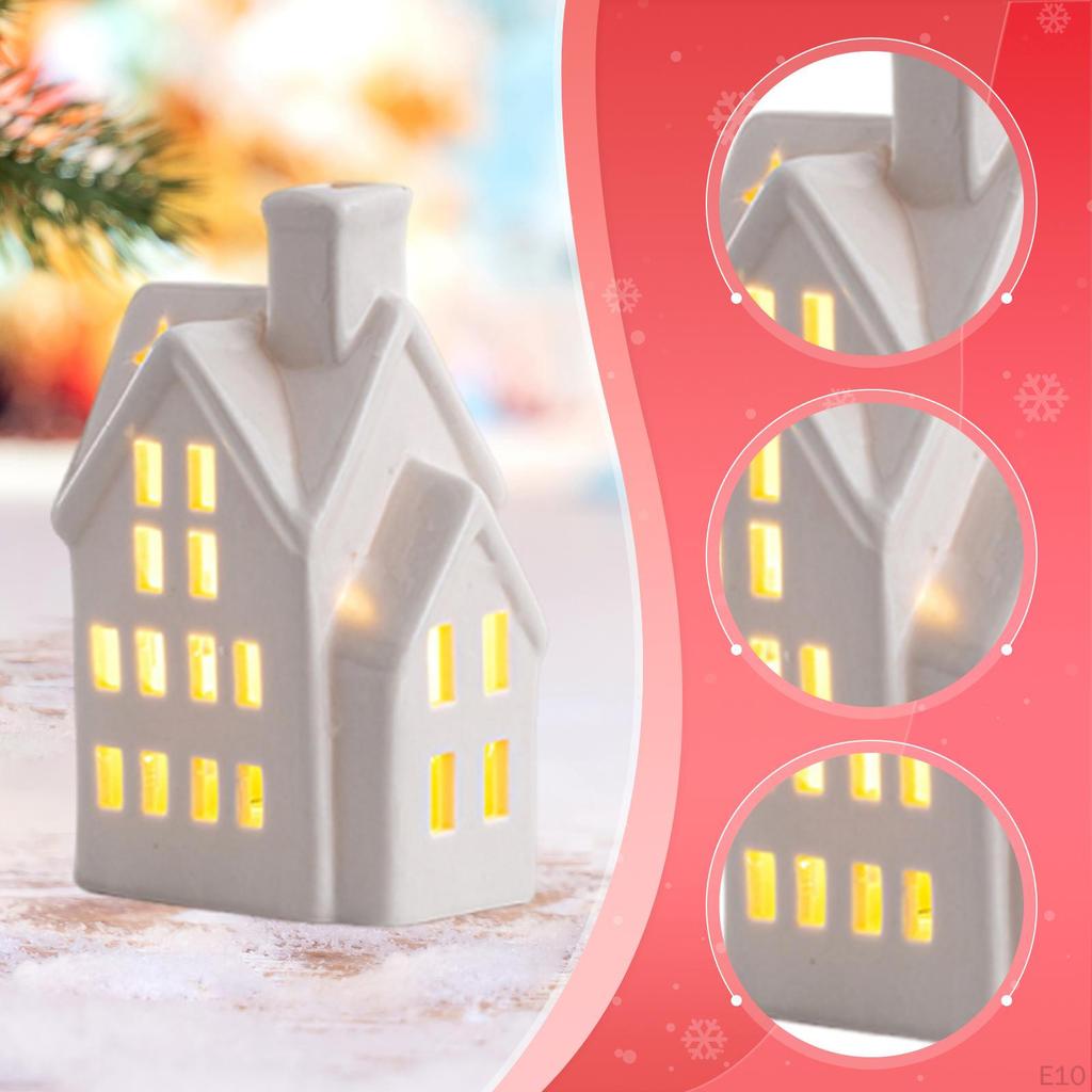 Keramik mit LED-Beleuchtung, kleine Figur.