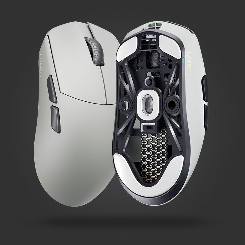 LAMZU MAYA Wireless Gaming Mouse (Cloud Grey)