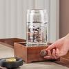 Manual Vacuum Sealed Coffee Bean Tank Glass Air Extraction Airtight Container  Cereals