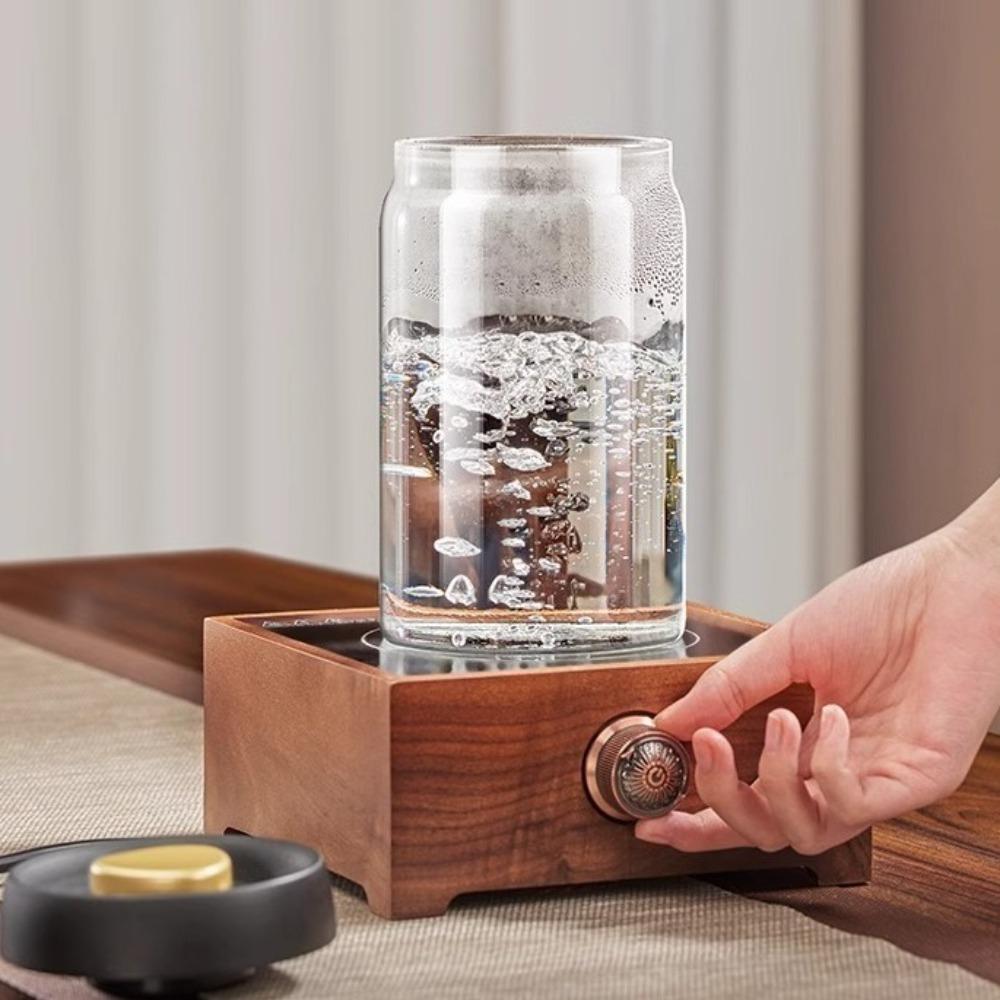 Manual Vacuum Sealed Coffee Bean Tank Glass Air Extraction Airtight Container  Cereals