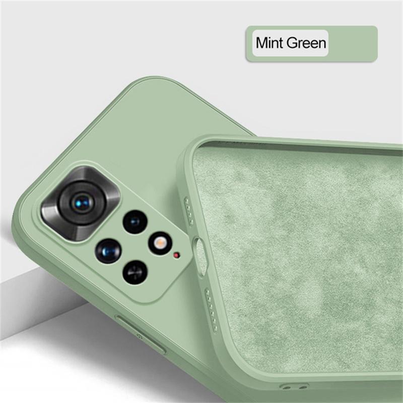 Liquid Silicone Case For Xiaomi Redmi Note 10 10S 9S 7 8 9 Pro Max K70 K70E K60 K60E K30 K40 K50 Ultra Soft Shockproof Cover