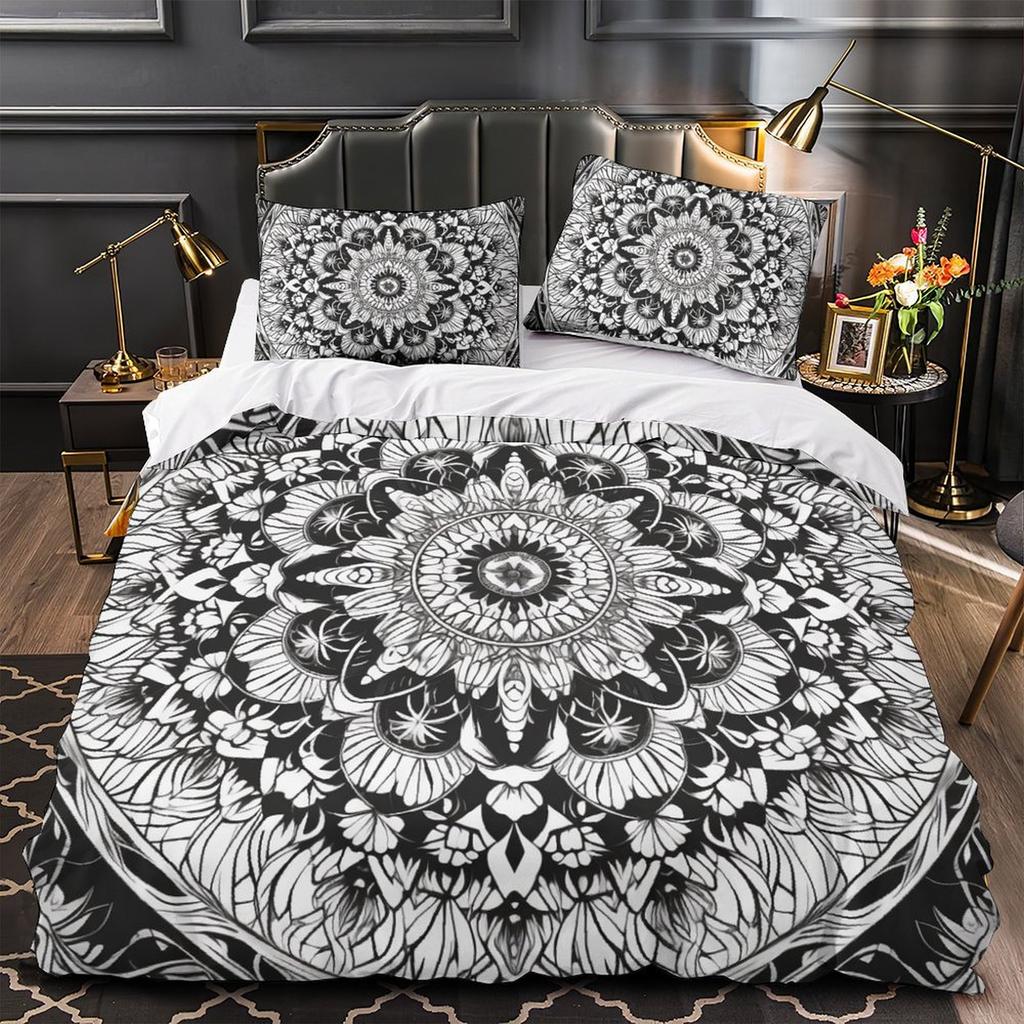 3D Digital Printing Bedding Two Or Three-Piece Set Bohemian Series Polyester