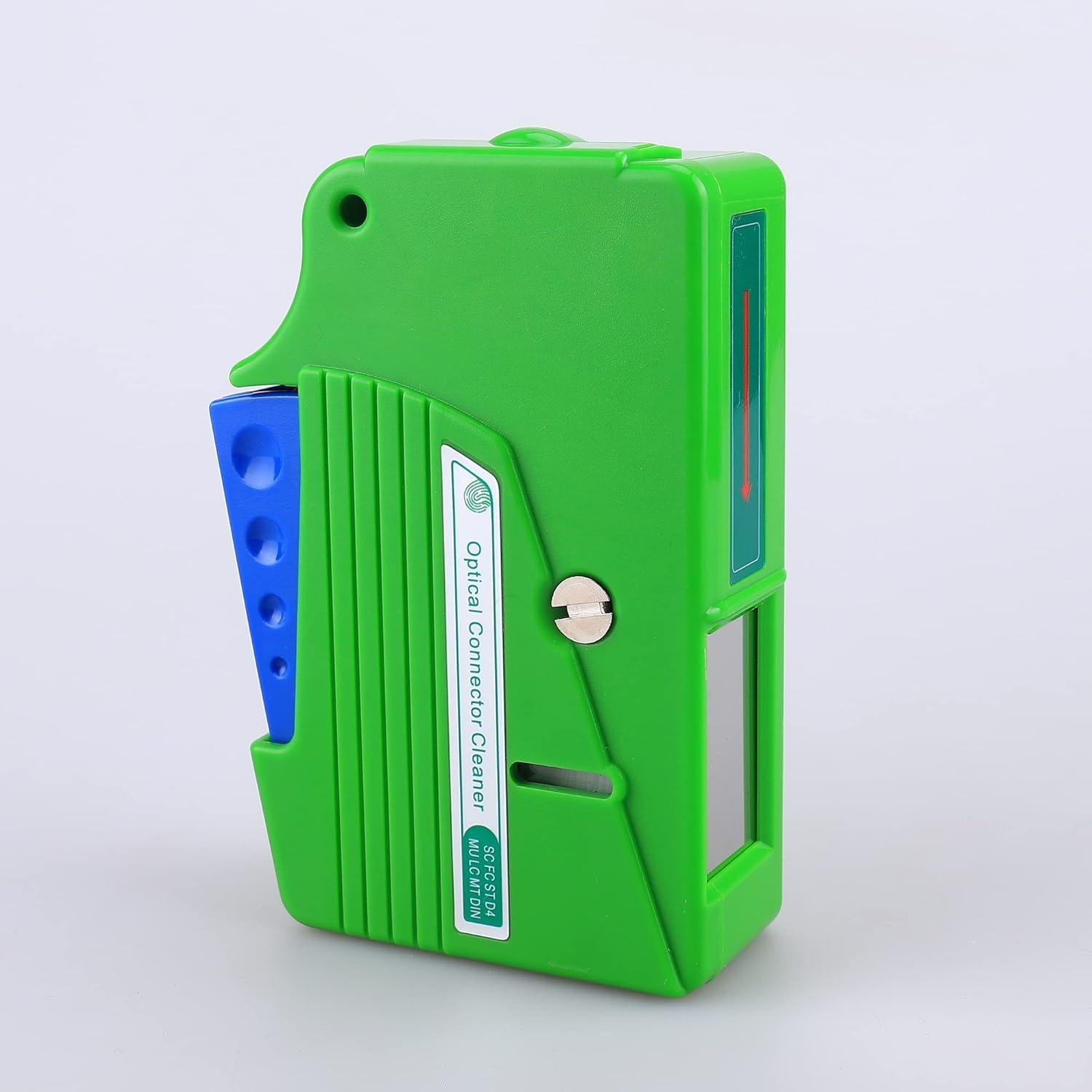 

Optical Fiber Cable Cleaner Pen Tool Kit 2.5mm LC MU 1.25mm Connector Joiner Fiber Optic Cleaning Box Tool Cleans Q2