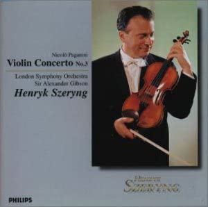 

CD HENRYK SZERYNG - PAGANINI: CONCERTO NO.3(ltd.reissue Japan Classical Used