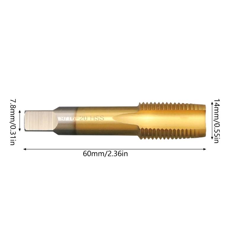 Fahrräder Kurbel Gewindebohrer Rechts- & Linksgewinde Bohrer Fahrräder Kurbel Reparaturwerkzeuge Fahrrad Reparaturwerkzeuge Fahrrad Schraubbohrer