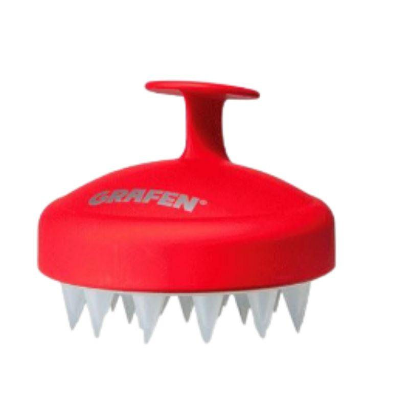 GRAFEN Edge Finger Shampoo Brush / #Red