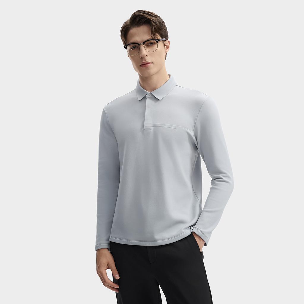 FILA Polo Shirt Men's Silent Gray F11M442207FGY
