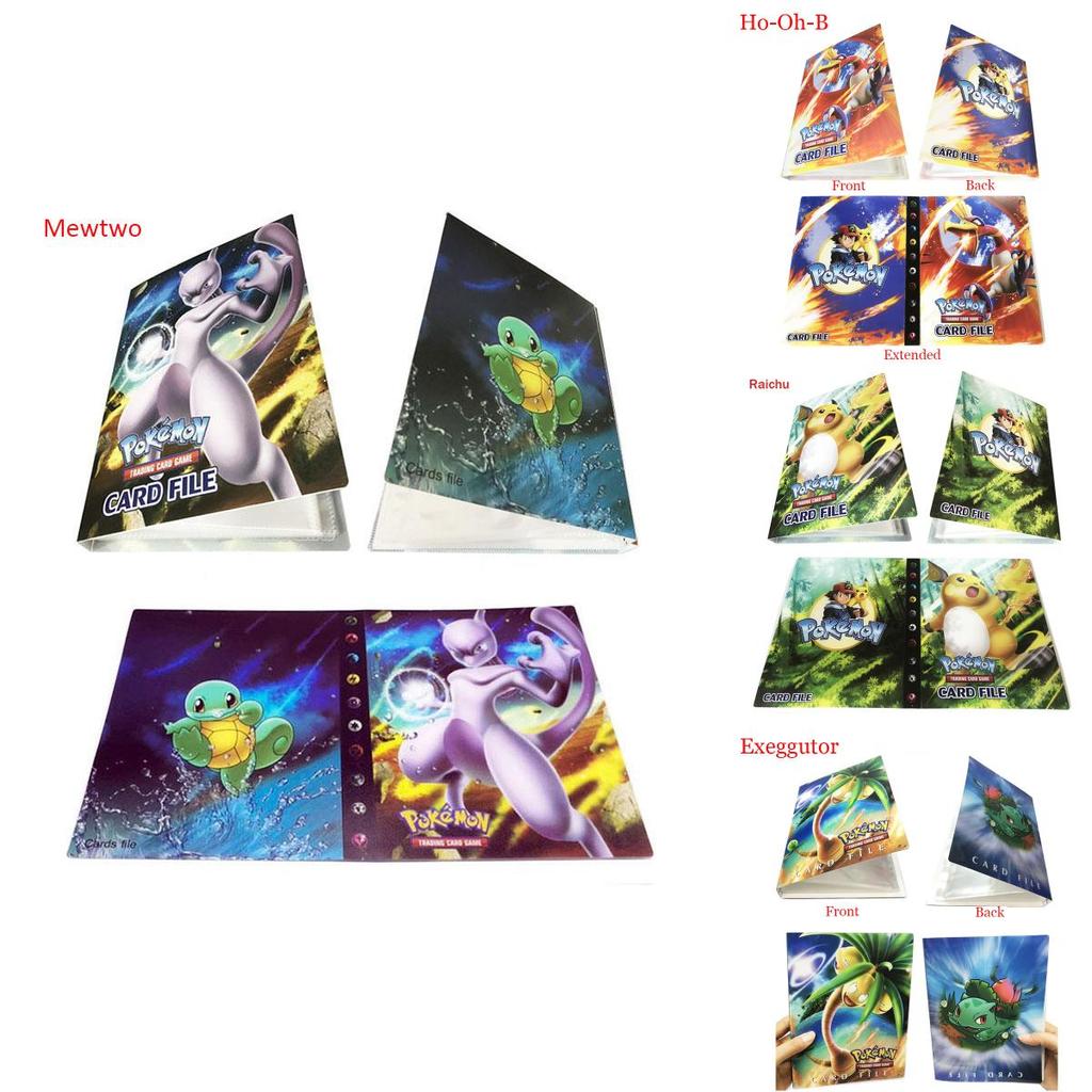 Premium Ultra Pokemon Cards Portfolio Album Binder For Ultimate Card Protection