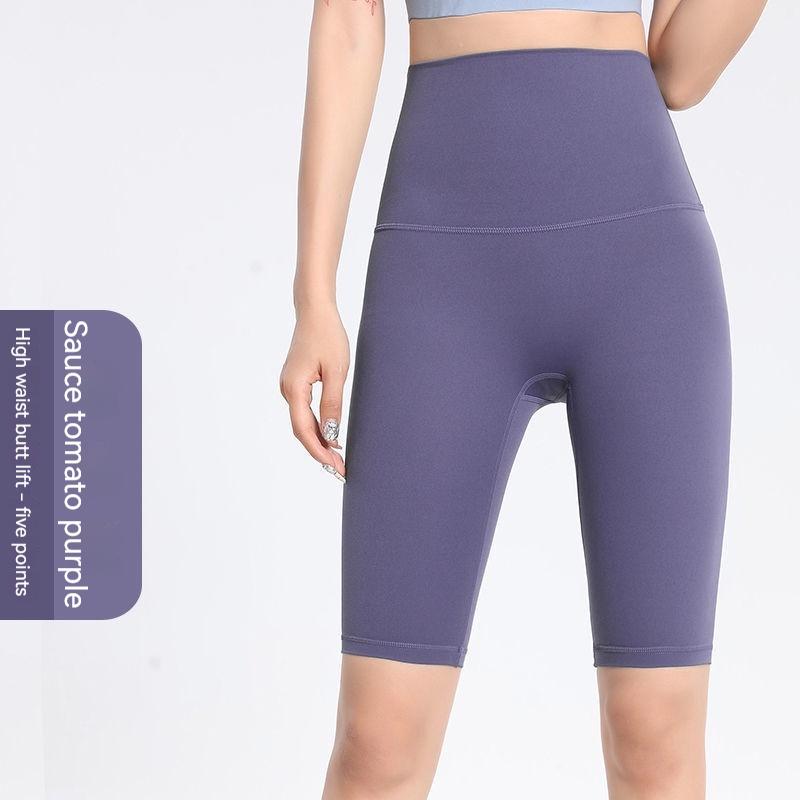 

Нові високоеластичні зручні укорочені велотруси, що обтягують стегна, біг, пілатес, фітнес 3XL фіолетовий