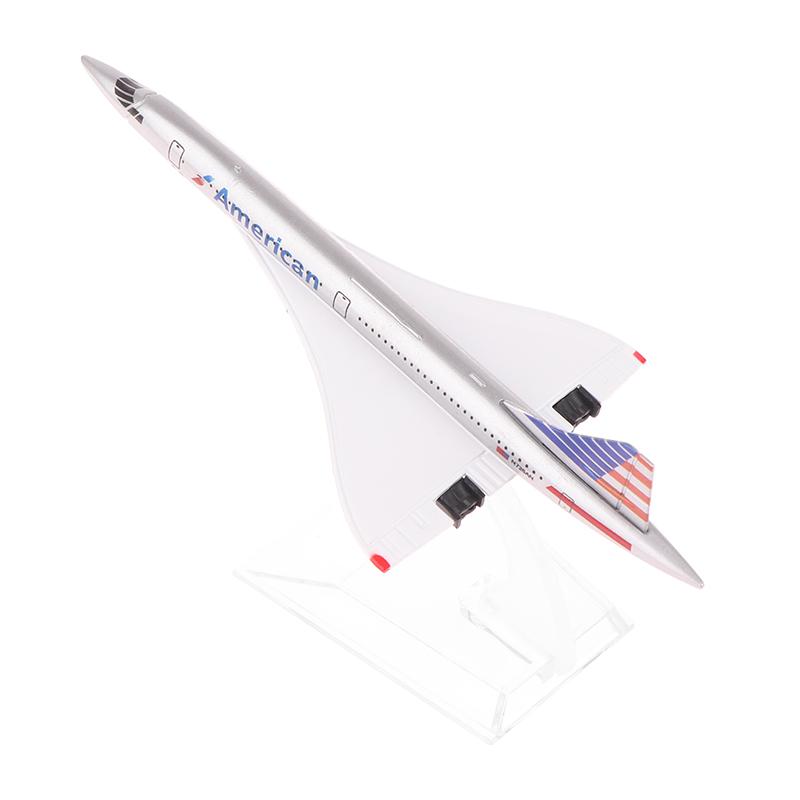 1:400 United States Concorde Air Airplane Model Airliner Alloy Diecast Air Plane Model Toys Collection Home Decor Miniatures Toy